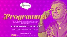 Alessandro Cattelan: “Il mio funerale surreale a teatro” in diretta con Claudia Rossi e Andrea Conti