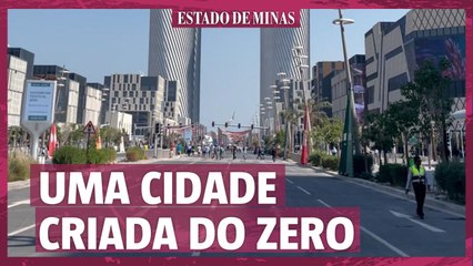 Uma cidade construída no meio do deserto do Catar