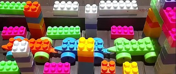 The short vahichles enters from a beautiful bridge