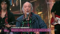 Erasmo Carlos estava internado no Rio de Janeiro 22/11/2022 15:18:33