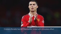 Breaking News - Ronaldo leaves Man United