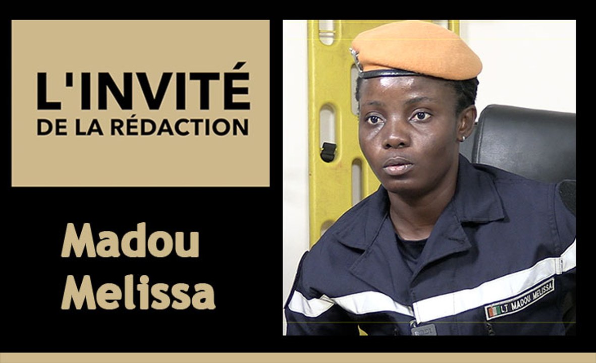 L'invitée de la Rédaction : Madou Gomenet Melissa, chef de garde à la protection civile de Côte d’Ivoire