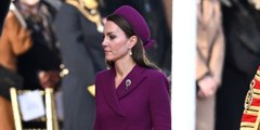 Kate Middleton Paired Her Monochromatic Outfit With a Tribute to Princess Diana