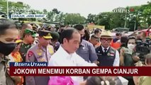 Presiden Joko Widodo Temui Korban Gempa Cianjur Jawa Barat!