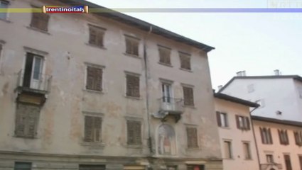 trento: casa pedrotti (via santa croce) con l'affresco della madonna verrà restaurata
