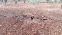 Terör örgütü YPG/PKK mensuplarınca atılan roketler Kilis'te sınır bölgesine düştü
