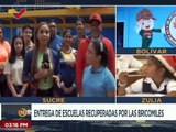 Sucre | Bricomiles realizan trabajos de recuperación en el liceo Bolivariano Andrés Mata