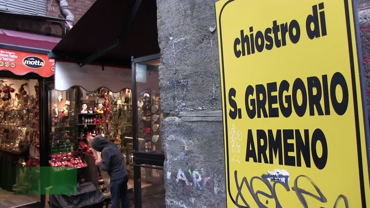 Caro-energia, San Gregorio Armeno senza luminarie: "Ma cosi' non pare Natale"