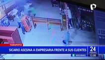 Tarapoto: sicario asesina a empresaria de transportes frente a sus clientes
