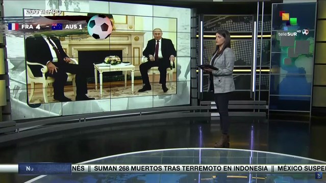 Presidente de Cuba Miguel Díaz-Canel sostuvo encuentro con su homólogo ruso Vladímir Putin