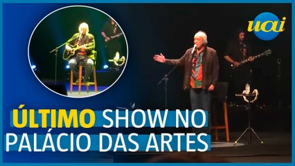 Confira a última apresentação de Erasmo Carlos em BH