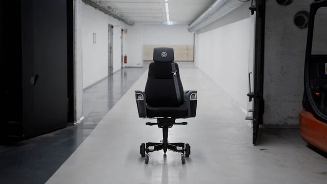 Volkswagen Norway creates driveable office chair that 'feels like electric car'
