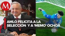 AMLO celebra debut de México en Qatar; 