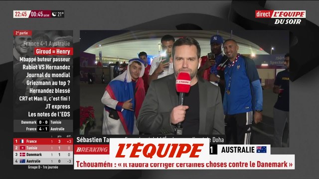 Giroud égale le record de buts de Thierry Henry - Foot - CM 2022 - Bleus