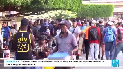 Migrantes haitianos en México crean su propia economía en la frontera con EE. UU.