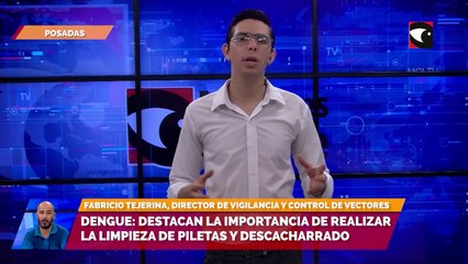 Dengue Destacan la importancia de realizar la limpieza de piletas y descacharrado