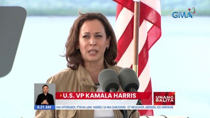 Harris, tiniyak ang pagsuporta ng Amerika sa 2016 Arbitral Ruling kaugnay sa South China Sea | UB