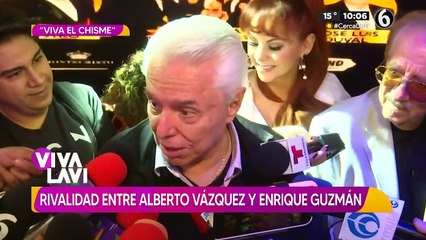 Enrique Guzmán aclara si tiene una rivalidad con Alberto Vázquez