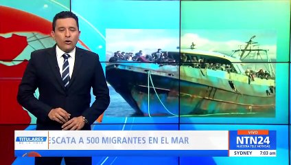 Rescate de migrantes en Grecia