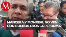 Legislativo debe actuar con prudencia y no precipitarse en discusión de reforma electoral: Monreal