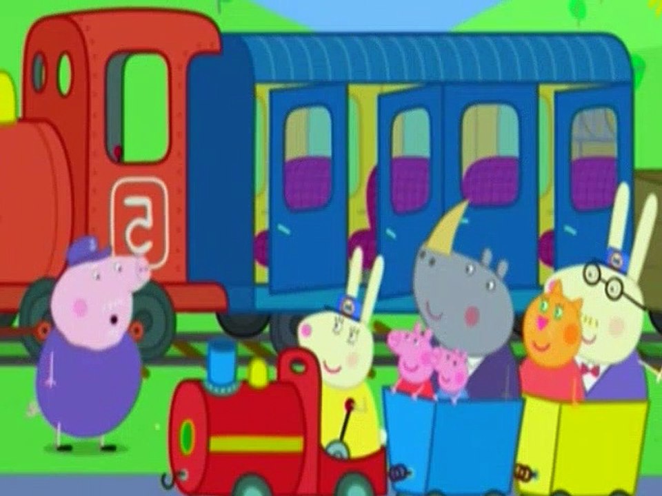 Peppa Pig S04E20 Grandpa Pig's Train to the Rescue - video Dailymotion