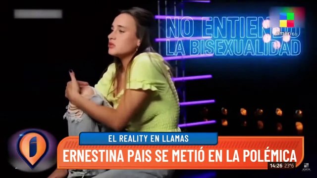 Ernestina Pais explotó contra Gran Hermano.