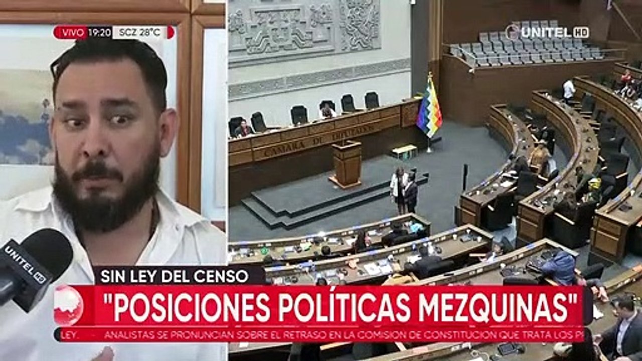 Analista Rolando Schrupp se refiere a la ley del censo y afirma que Santa Cruz ha ganado