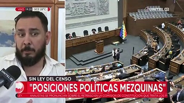 Analista Rolando Schrupp se refiere a la ley del censo y afirma que Santa Cruz ha ganado