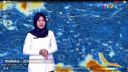 Prakiraan Cuaca 33 Kota Besar di Indonesia 23 November 2022