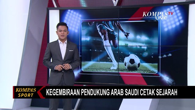 Cetak Sejarah, Para Pendukung Arab Saudi Rayakan Kemenangan: Teriak Dimana Messi?