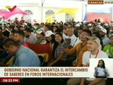 Caraqueños destacan importancia de los eventos internacionales realizados en Venezuela