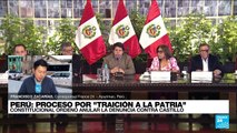 Informe desde Apurímac: Constitucional peruano ordenó anular proceso contra Pedro Castillo