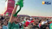 فرحة جماهير الأخضر السعودي بعد الفوز التاريخي على الأرجنتين