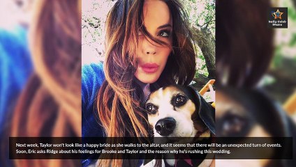 Taylor New Husband Dumps Her Minute After Their Wedding Bold and the Beautiful S