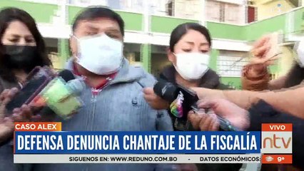Defensa denuncia chantaje de la fiscalía