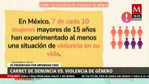 Impunidad Cero presenta actualización en carnet de denuncias contra la violencia de género