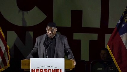 Herschel Walker launches Bus Tour With Ted Cruz and Lindsey Graham