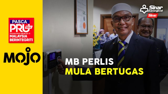 PASCA PRU15: Cikgu Shukri mula tugas sebagai Menteri Besar Perlis