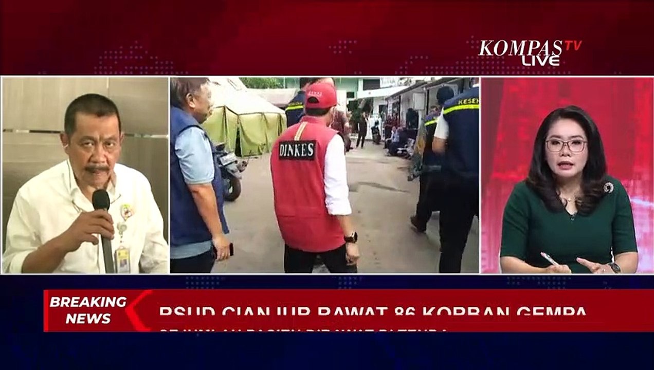 86 Pasien Korban Gempa Jalani Perawatan di Tenda-Tenda RSUD Sayang Cianjur