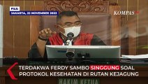 Ferdy Sambo Singgung Penerapan Prokes di Rutan Kejagung Gara Gara Ini..