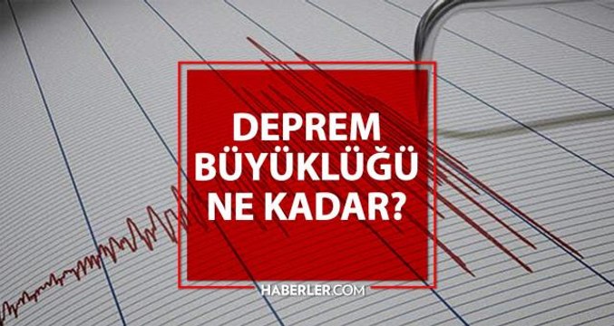 Düzce'de deprem büyüklüğü ne kadar? Düzce depremi kaç şiddetinde oldu? Düzce'de kaç şiddetinde deprem oldu? Düzce deprem şiddeti ne?