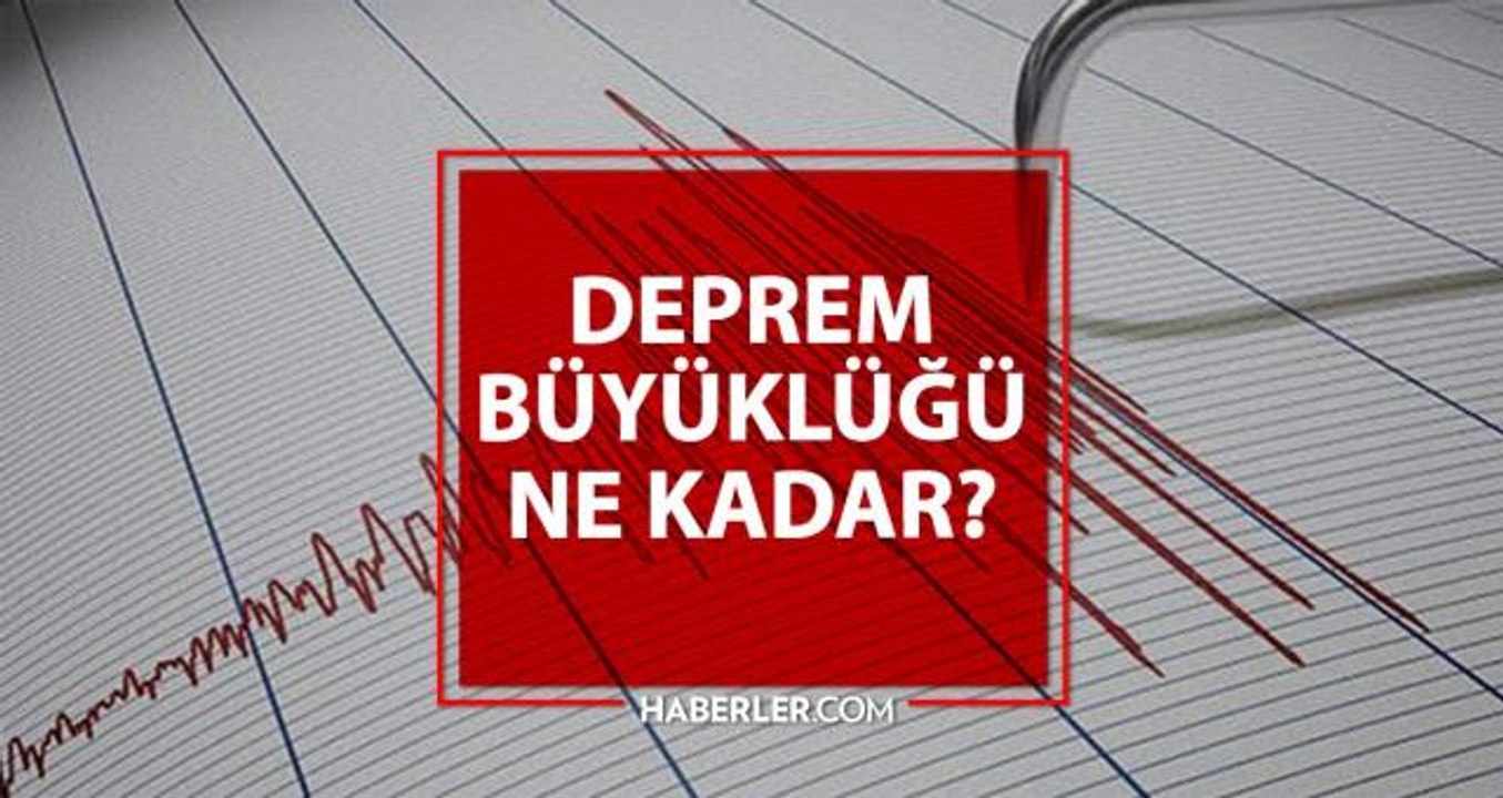 Düzce'de deprem büyüklüğü ne kadar? Düzce depremi kaç şiddetinde oldu? Düzce'de kaç şiddetinde deprem oldu? Düzce deprem şiddeti ne?