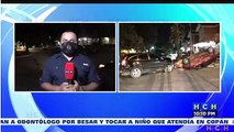 Accidente vial deja pérdidas materiales en SPS