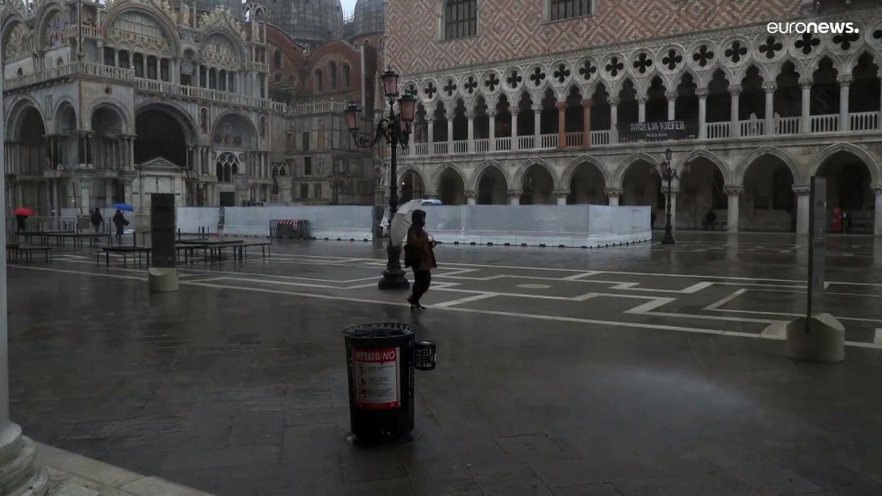 Schwere Unwetter in Italien: Flutschutztore in Venedig geschlossen