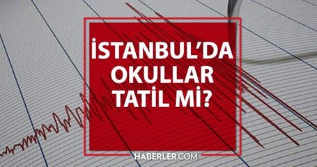 Düzce okullar tatil mi? Deprem nedeniyle bugün Düzce'de okullar tatil edildi mi?