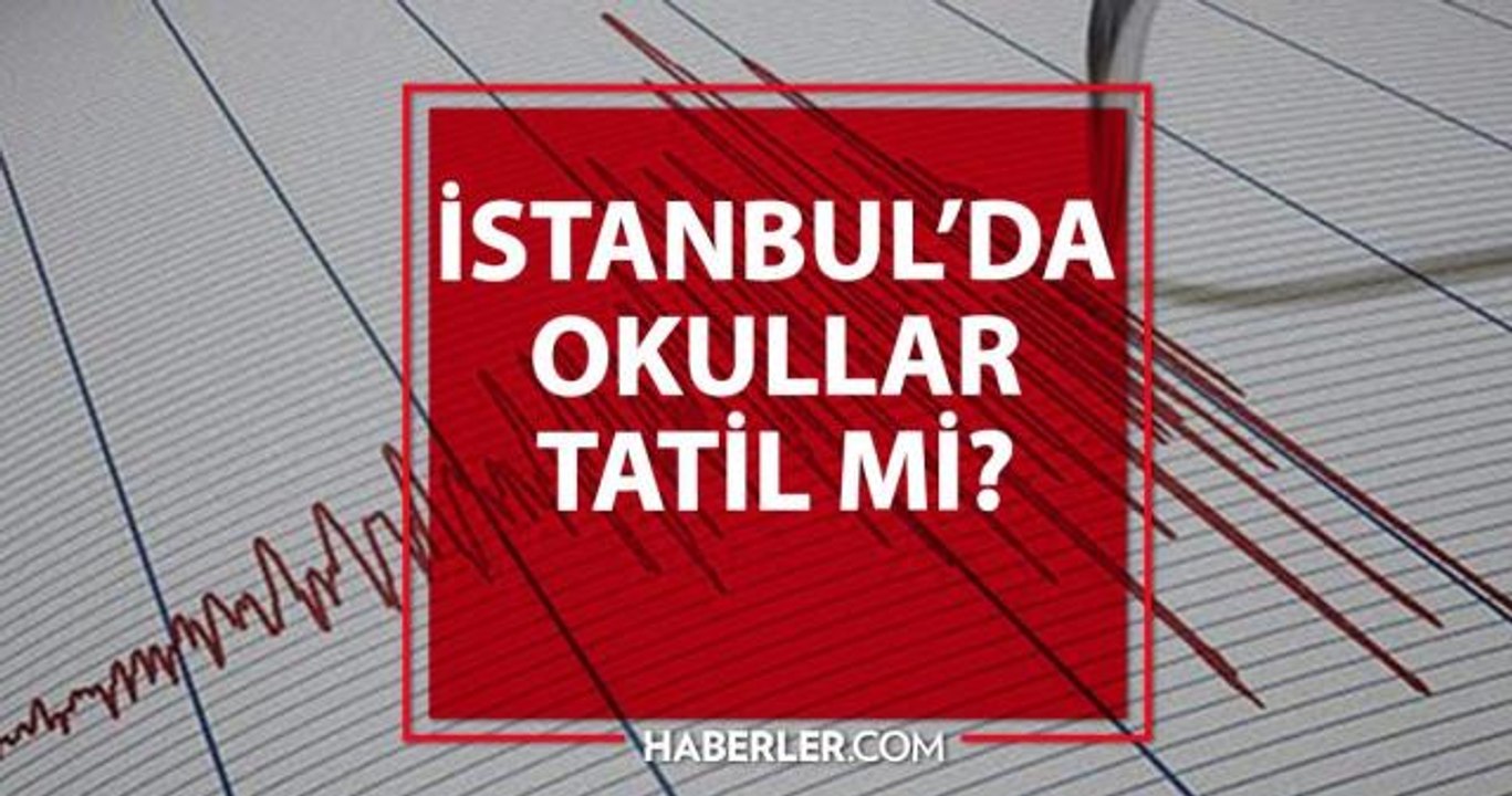 Düzce okullar tatil mi? Deprem nedeniyle bugün Düzce'de okullar tatil edildi mi?