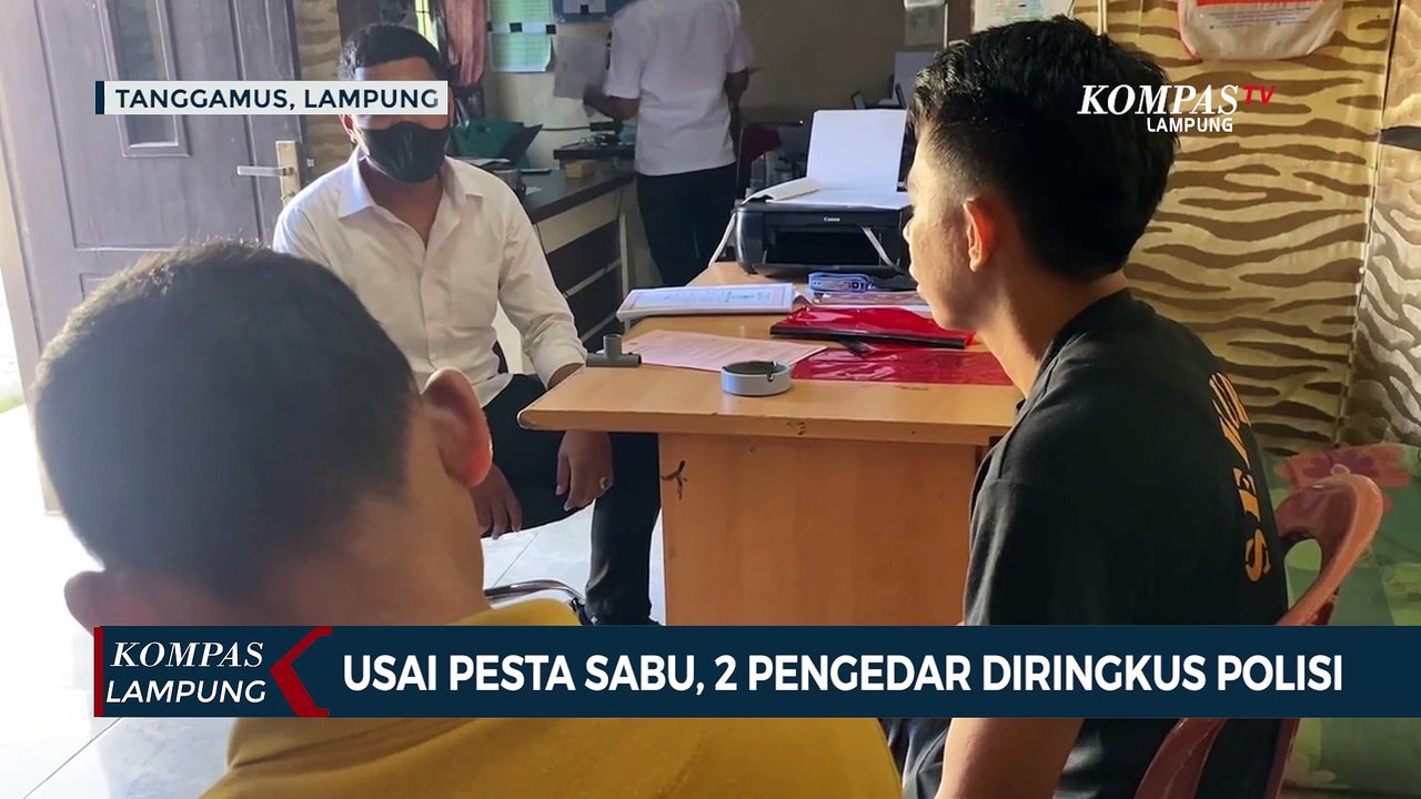 Usai Pesta Sabu, 2 Pengedar Diringkus Polisi