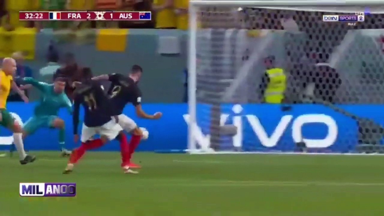 Match Highlight - 4 France vs 1 Australia - FIFA World Cup Qatar 2022 l Football