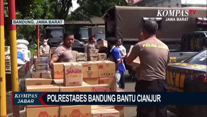 Paket Sembako, Pakaian Hingga Tenaga Medis Dikirimkan Ke Cianjur