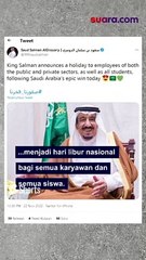 Arab Saudi Kalahkan Argentina, Raja Salman Tetapkan Libur Nasional